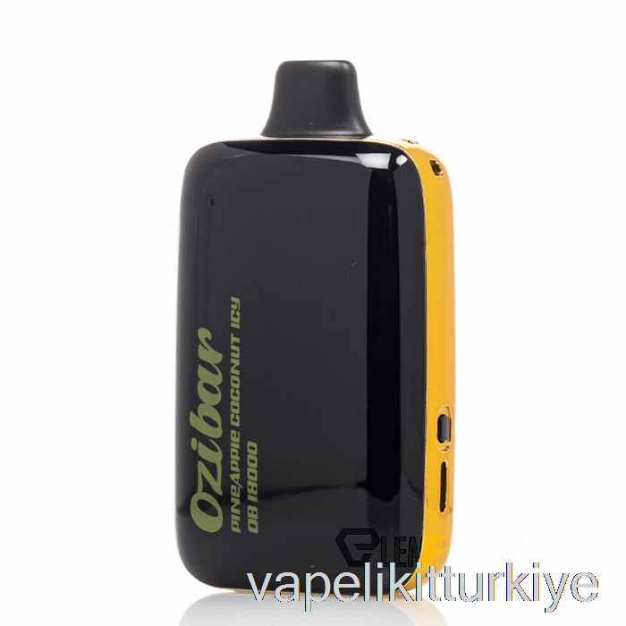 Elektronik Sigara Kalemi Vape Mate Ozibar 18000 Tek Kullanımlık Ananas Hindistan Cevizi Buzlu